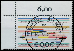 BRD BUND 1983 Nr 1182 Zentrisch Gestempelt ECKE-OLI X57CA2A - Usati