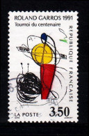 1991 N 2699 ROLAND GARROS OBLITERE CACHET ROND  #234# - Oblitérés