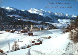 11875192 Wildhaus SG Mit Kirche Und Churfirsten Wildhaus - Sonstige & Ohne Zuordnung