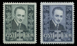 ÖSTERREICH 1934 Nr 589I-590I Postfrisch X6FAE72 - Neufs