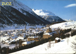 11875173 Zuoz GR Panorama Mit Liceum Alpinum Zuoz - Sonstige & Ohne Zuordnung