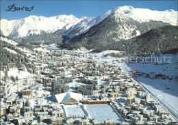 11875172 Davos GR Eissporthalle Mit Eisbahn Rhaetikon Und Seehorn Davos Platz - Sonstige & Ohne Zuordnung