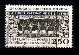 1991 N 2725 CONGRES FORESTIER OBLITERE CACHET ROND  #234# - Gebraucht