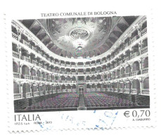 (REPUBBLICA ITALIANA) 2013, TEATRO COMUNALE DI BOLOGNA - Serie Di 1 Francobollo Usato - 2011-20: Used