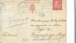 Postzegels > Europa > Zweden > Postwaardestukken Briefkaart 15 Ore Rood  28-11-1928 (17092) - Enteros Postales