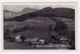 39006306 - Fotokarte Vom Gasthof  Zum Oberen Eggl  In Prein An Der Rax Gelaufen 1939. Gute Erhaltung. - Otros & Sin Clasificación