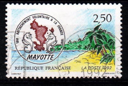 1991 N 2735 MAYOTTE OBLITERE CACHET ROND  #234# - Usados