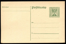 Postkarten P249 Postfrisch Feinst FARBVARIANTEN 1922 Kat.10,00 € - Postkarten