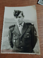 563 // PHOTO ANCIENNE MILITAIRE 17 X 12 CMS / - Guerra, Militares