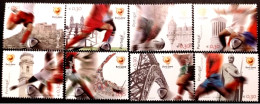 PORTUGAL. 2004.  S.G. NUMBERS 3110 - 3117, ~ EUROPEAN FOOTBALL CHAMPIONSHIP. ~  MNH #03579 - Nuovi