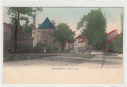 39081806 - Northeim. Obere Tor. Ungelaufen Um 1900 Ecken Mit Albumabdruecken, Sonst Gut Erhalten - Northeim