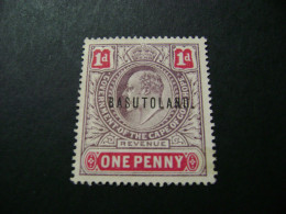 Basutoland - 1903 KEVII 1d (overprint On COGH Stamp) - Used Revenue Stamp. - Andere & Zonder Classificatie