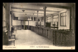 14 - LISIEUX - INTERIEUR DE LA BANQUE SOCIETE GENERALE  - Lisieux