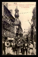 14 - CAEN - FETE FEDERALE DE GYMNASTIQUE - 14 JUILLET 1911 - RUE ST-JEAN - Caen