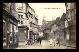 14 - CAEN - RUE PORTE-AU-BERGER - Caen