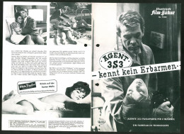 Filmprogramm IFB Nr. 7200, Agent 3S3 Kennt Kein Erbarmen, George Ardisson, Barbara Simon, Regie: Simon Sterling  - Revistas