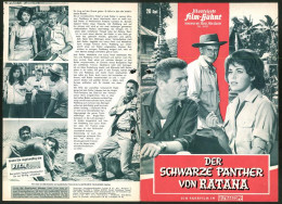 Filmprogramm IFB Nr. 6430, Der Schwarze Panther Von Ratana, Marianne Koch, Heinz Drache, Regie Jürgen Roland  - Revistas