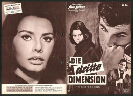 Filmprogramm IFB Nr. 6354, Die Dritte Dimension, Sophia Loren, Anthony Perkins, Gig Young, Regie Anatole Litvak  - Riviste