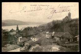 38 - PALADRU - LE VILLAGE ET LE LAC - Paladru