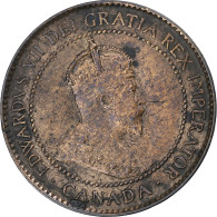 Canada, Edward VII, Cent, 1904, Londres, Bronze, TTB, KM:8 - Canada