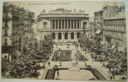 CPA Circa 1920 - MARSEILLE La Place De La Bourse - BE - Canebière, Stadtzentrum