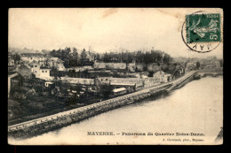 53 - MAYENNE - PANORAMA DU QUARTIER NOTRE-DAME - Mayenne