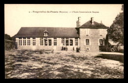 53 - FOUGEROLLES-DU-PLESSIS - ECOLE COMMUNALE DE GARCONS - Autres & Non Classés