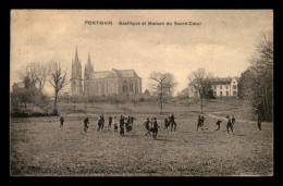 53 - PONTMAIN - BASILIQUE ET MAISON DU SACRE-COEUR - Pontmain