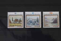 Liechtenstein 818-820 Postfrisch #WF532 - Altri & Non Classificati