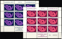 Jugoslawien Kleinbogensatz 1507-1508 Postfrisch Cept #KS276 - Otros & Sin Clasificación