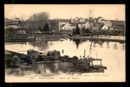 58 - CHATILLON - GARE DU CANAL - PENICHE - Chatillon En Bazois