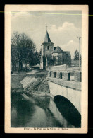 58 - URZY - LE PONT SUR LA NIEVRE ET L'EGLISE - Other & Unclassified