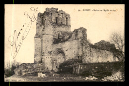 58 - DONZY - RUINES DE L'EGLISE DU PRE - Other & Unclassified