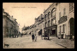 60 - CREPY-EN-VALOIS - RUE NATIONALE - FABRIQUE DE MEUBLES H. AUBAS - Crepy En Valois