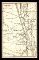 60 - RANTIGNY - CARTE GEOGRAPHIQUE - Rantigny