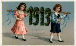 Neujahr - Jahreszahl 1913 - Nieuwjaar