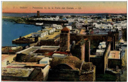 Rabat - Panorama Vu De La Porte Des Oudaia - Rabat