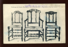 62 - NEUFCHATEL - FABRIQUE DE SIEGES RUTIQUES "G. FRANCOIS" - MODELES DE CHAISES - Autres & Non Classés