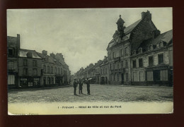 62 - FREVENT - HOTEL DE VILLE ET RUE DU PONT - Autres & Non Classés