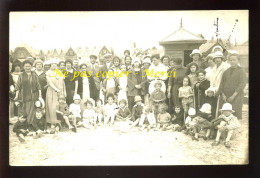 62 - BERCK - A LA PLAGE - CARTE PHOTO ORIGINALE - Berck