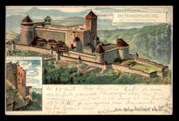 68 - LE HOHKONINGSBOURG - CARTE ILLUSTREE - Sonstige & Ohne Zuordnung