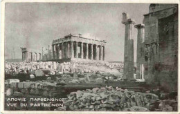 Vue De Parthenon - Grecia