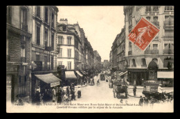 75 - PARIS 10EME - RUE ST-MAUR AUX RUES ST-MAUR ET BUISSON ST-LOUIS - EDITEUR F. FLEURY N° 1952 - District 10