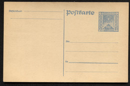 Postkarte P262 Postfrisch Feinst 1923 Kat.10,00 € - Tarjetas