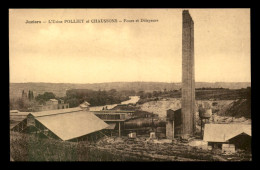 78 - JUZIERS - L'USINE POLLIET ET CHAUSSON - FOURS ET DELAYEURS - Other & Unclassified