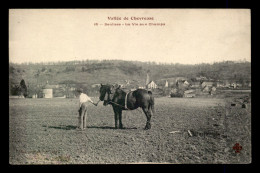 78 - SENLISSE - LA VIE AUX CHAMPS - CHEVAL AUX LABOURS - Autres & Non Classés