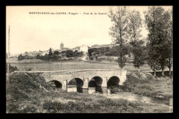 88 - MONTHUREUX-SUR-SAONE - PONT DE LA GUERRE - Monthureux Sur Saone