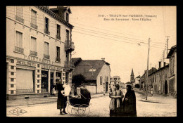 88 - THAON-LES-VOSGES - RUE DE LORRAINE - MAGASIN AMEUBLEMENT FAINTRENIE FRERES - LANDEAU - Thaon Les Vosges