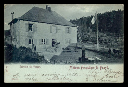 88 - MOUSSEY - MAISON FORESTIERE DE PRAYE - VOYAGE EN 1898 - Otros & Sin Clasificación