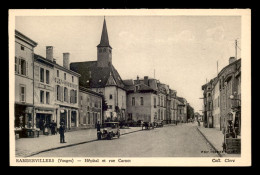 88 - RAMBERVILLERS - HOPITAL ET RUE CARNOT - LIBRAIRIE CLERC - Rambervillers